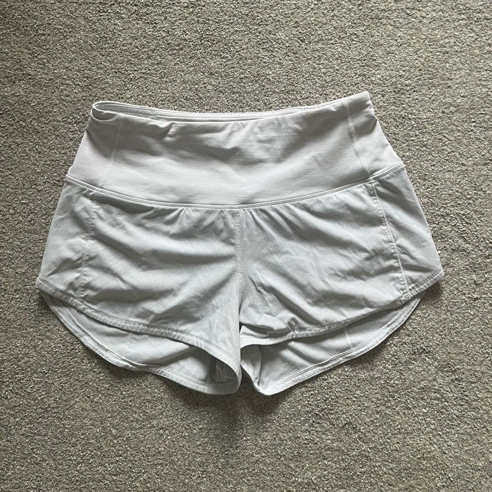 White lulu shorts!